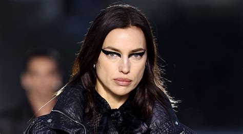 versace makeup irina shayk.